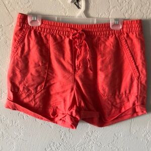 Joe Fresh shorts good condition, light red, coral type color